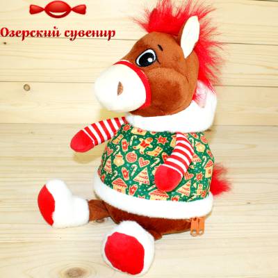 Детский новогодний подарок Озерский Сувенир в мягкой игрушке в Менделеево